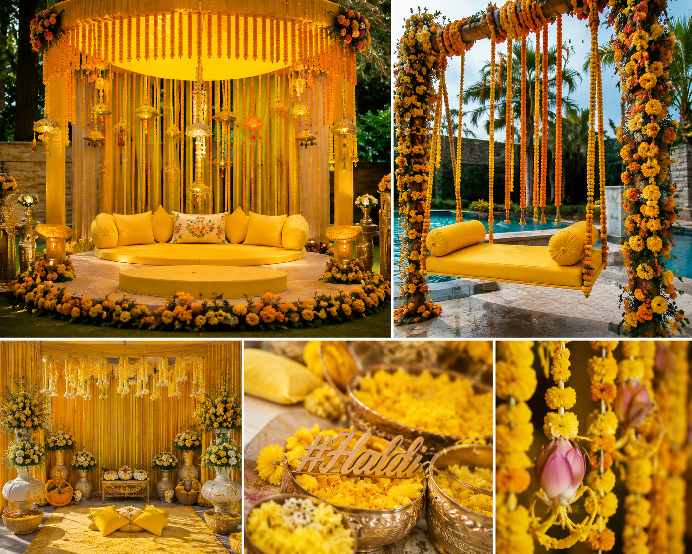 Haldi Decoration Gallery Item 1
