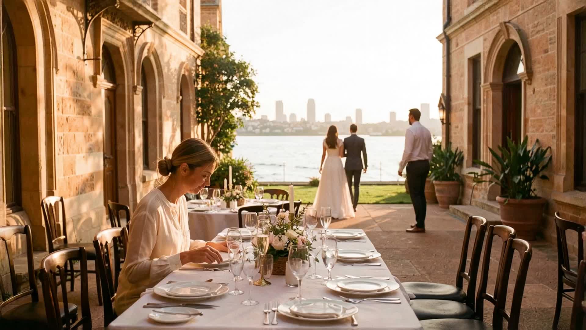 Atmospheric film — not a documented wedding.