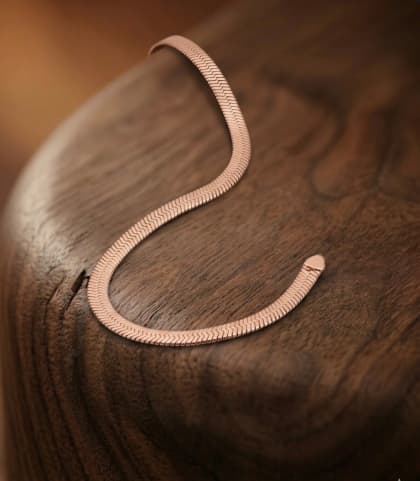 Rose Gold Thick Chain