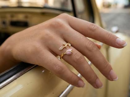 rose ring - adjustable