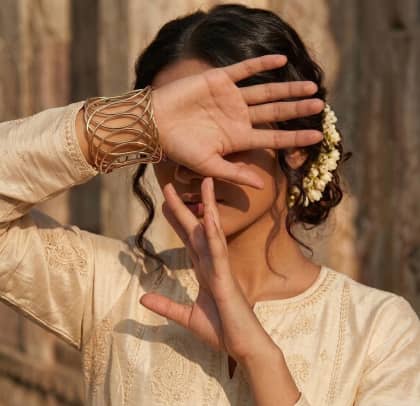Wave cuff Kada - Bracelet
