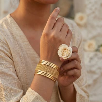 Anti tarnish classic thread kada - bracelet