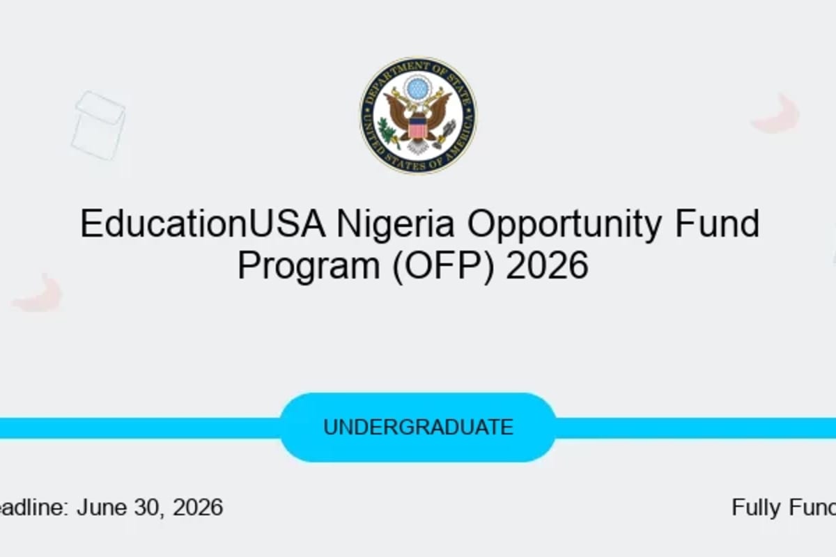 EducationUSA Nigeria Opportunity Fund Program (OFP) 2026