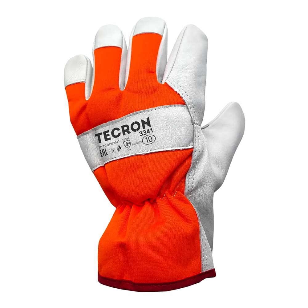 Перчатки кожаные защитные TECRON 3341