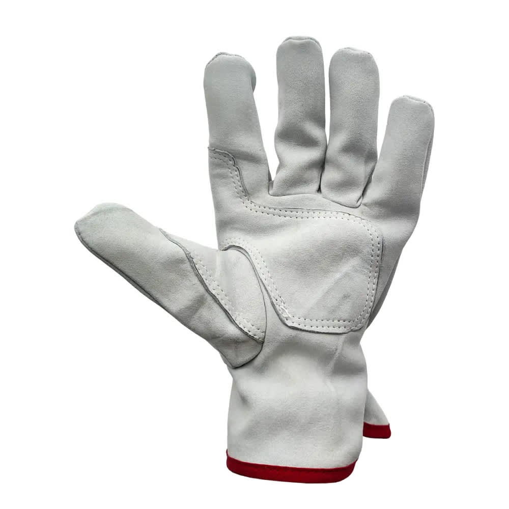 Кожаные перчатки-краги спилковые TECRON 4219