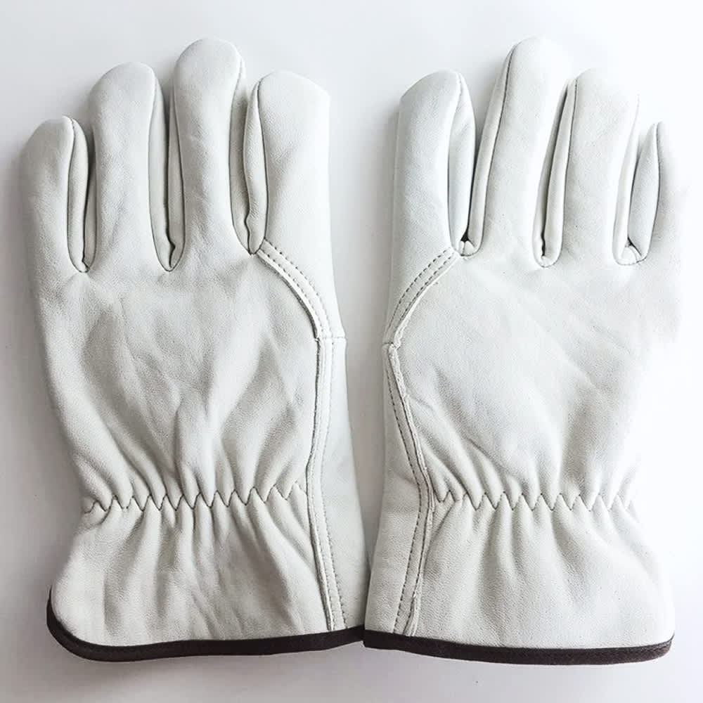 Рабочие кожаные перчатки (из натуральной овечьей кожи)