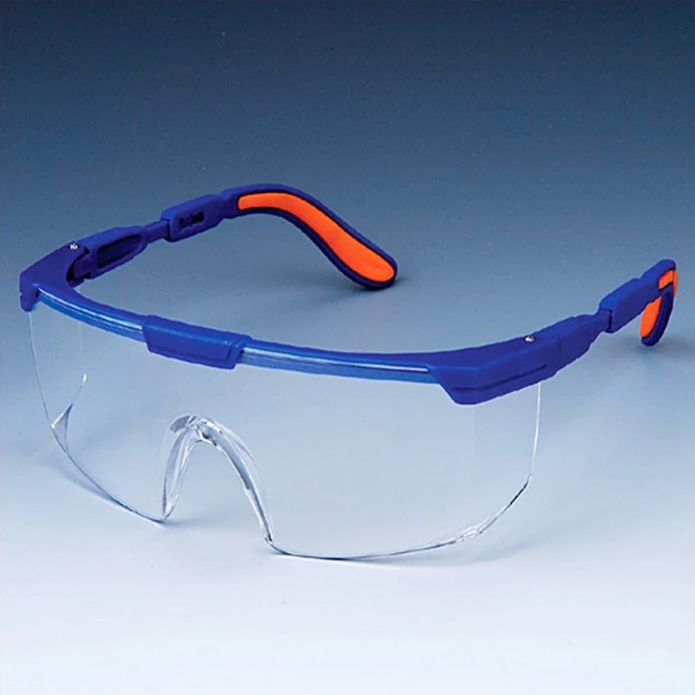 Очки рабочие защитные незапотевающие TECRON Workers Blue