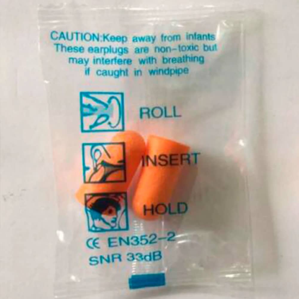 Беруши одноразовые из вспененного полиуретана