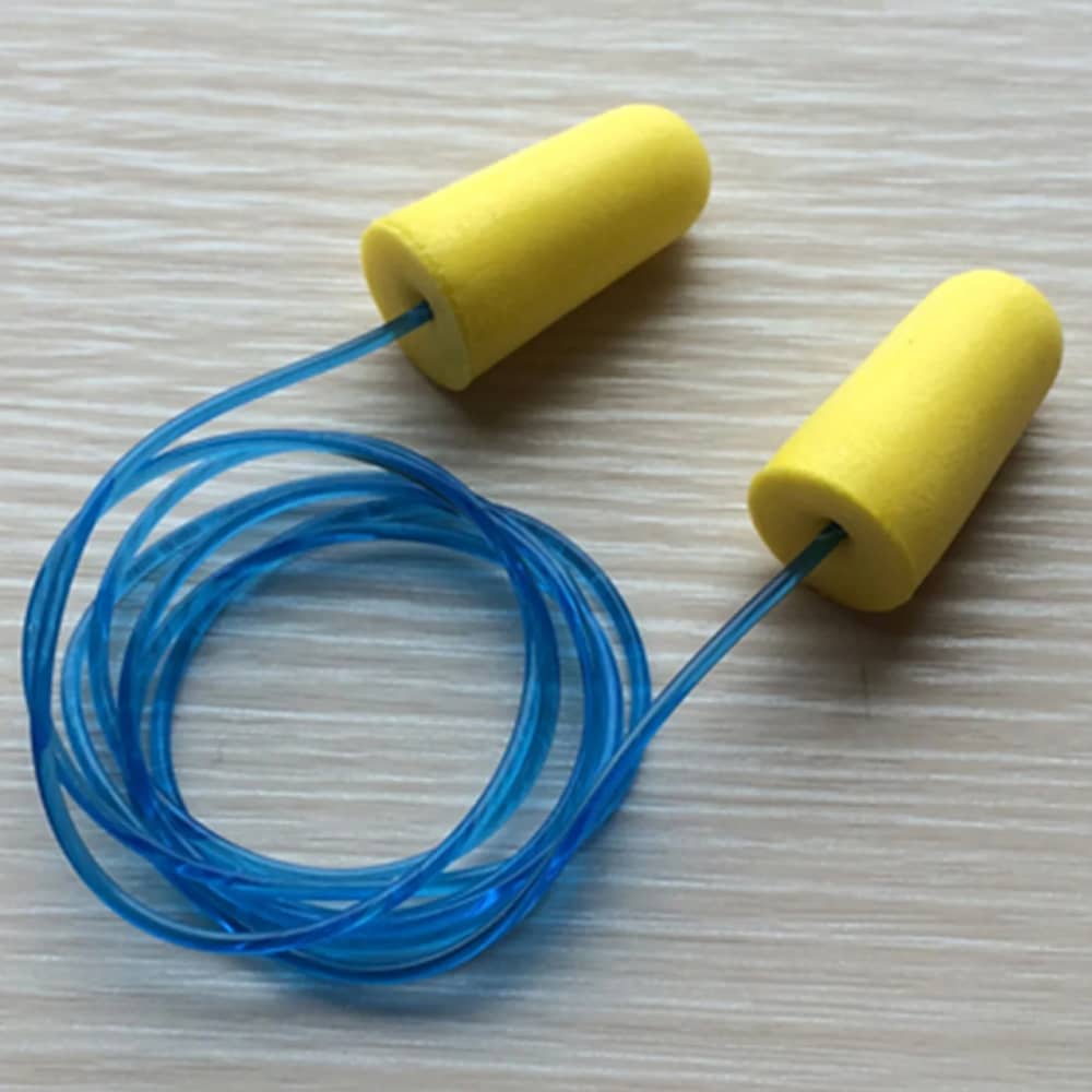 Многоразовые беруши от шума со шнурком