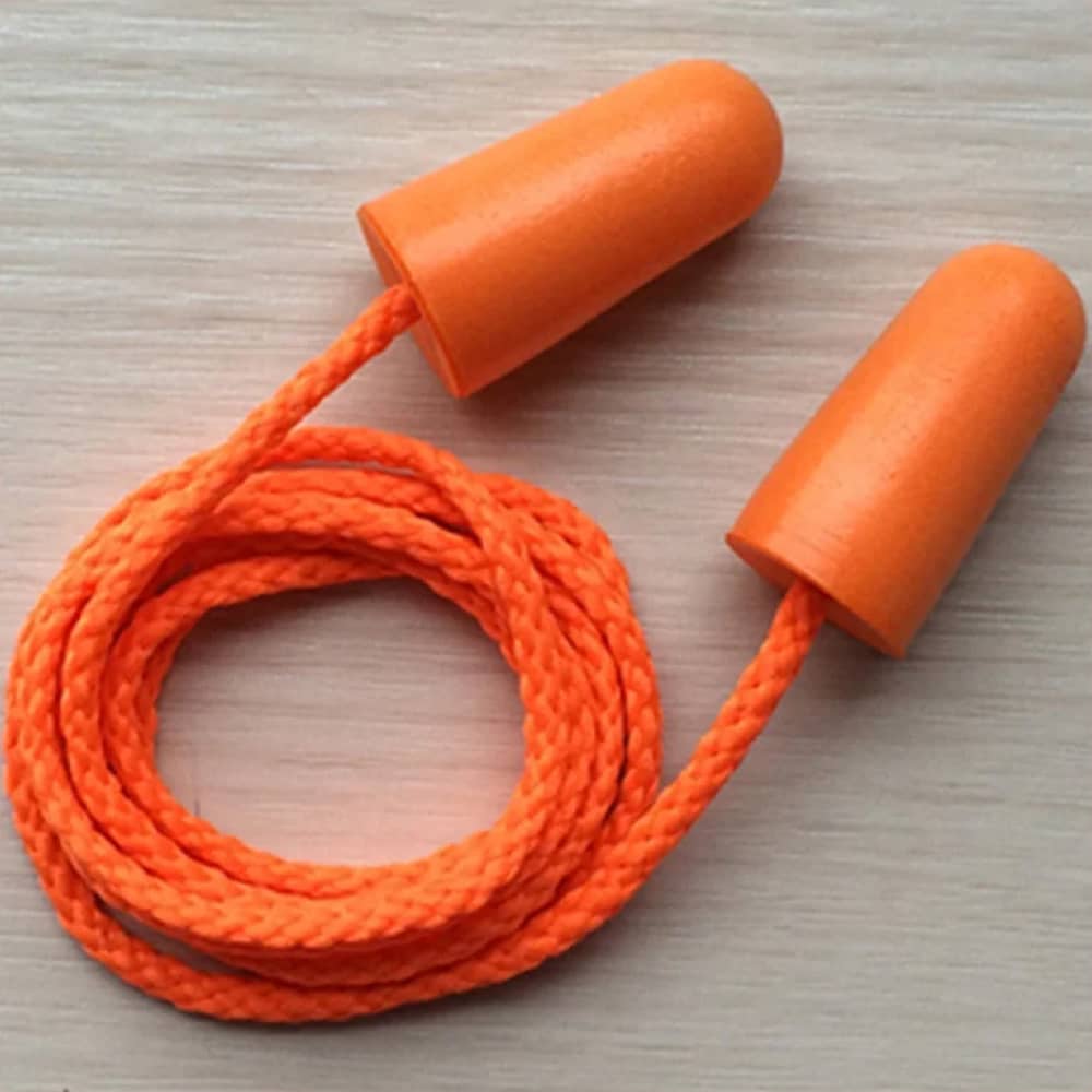 Многоразовые беруши от шума со шнурком