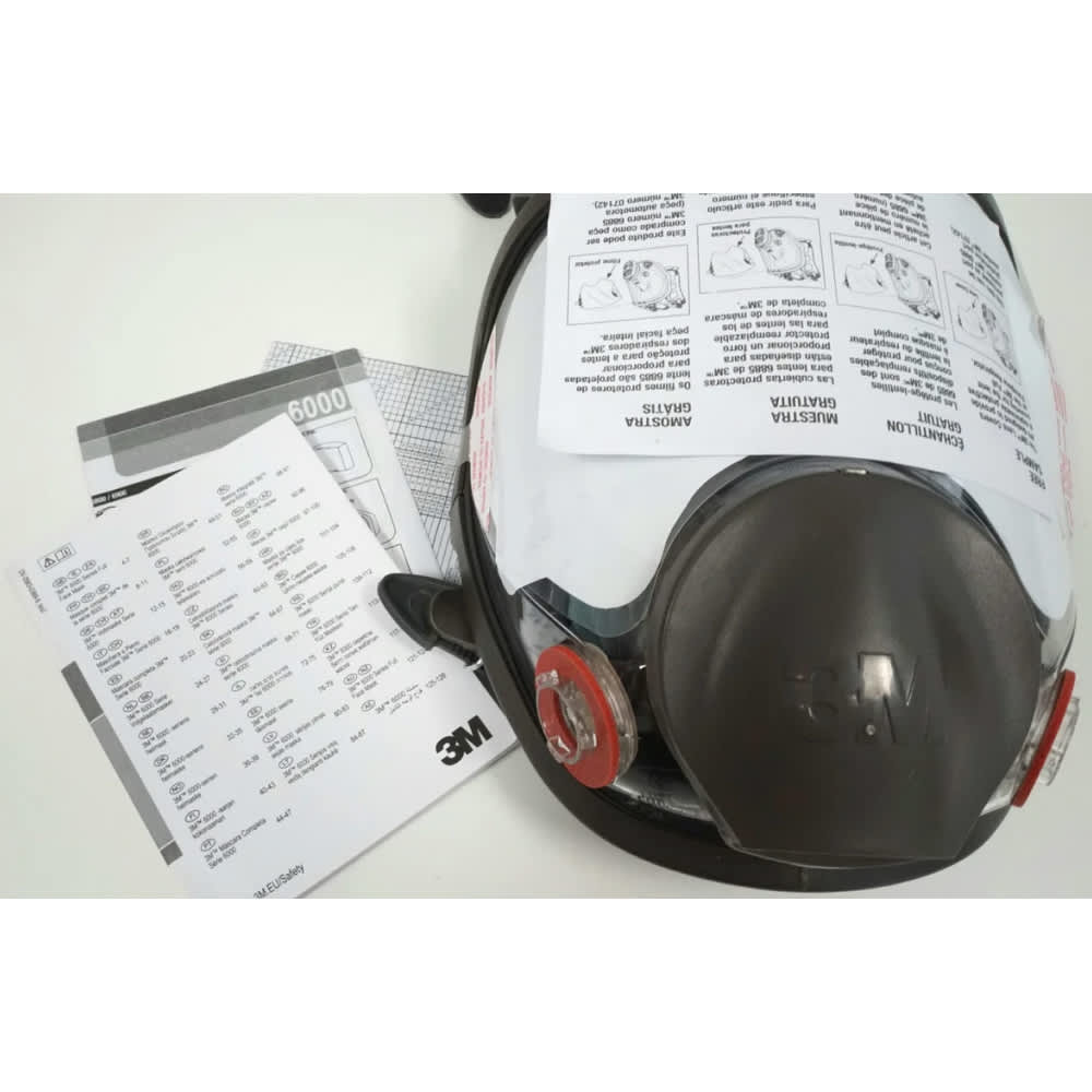 Панорамная полнолицевая защитная маска для защиты дыхания 3M 6800