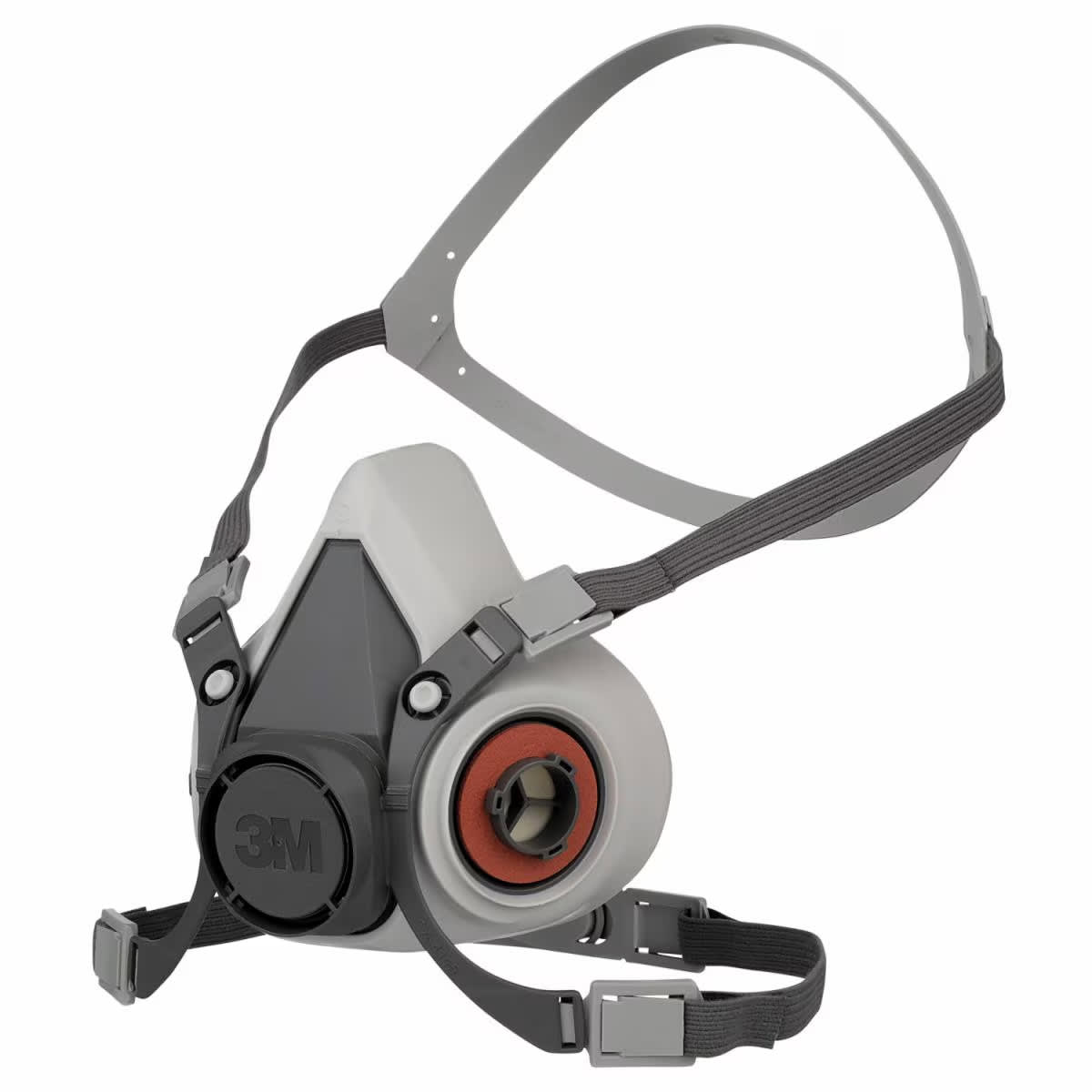 Фильтрующая полумаска FFP2 для покраски, защиты от аэрозоля 3M 6100 (S)