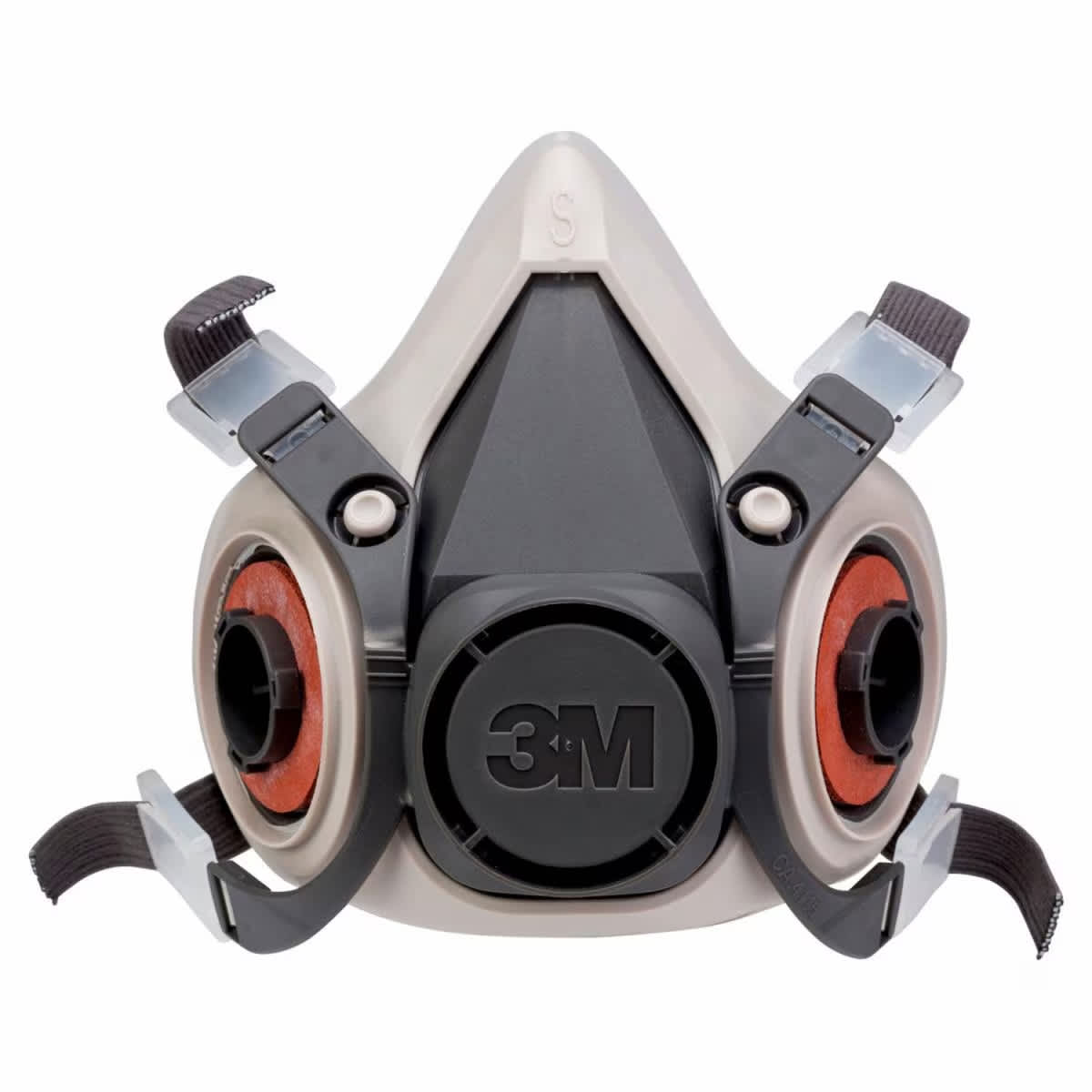 Фильтрующая полумаска FFP2 для покраски, защиты от аэрозоля 3M 6100 (S)