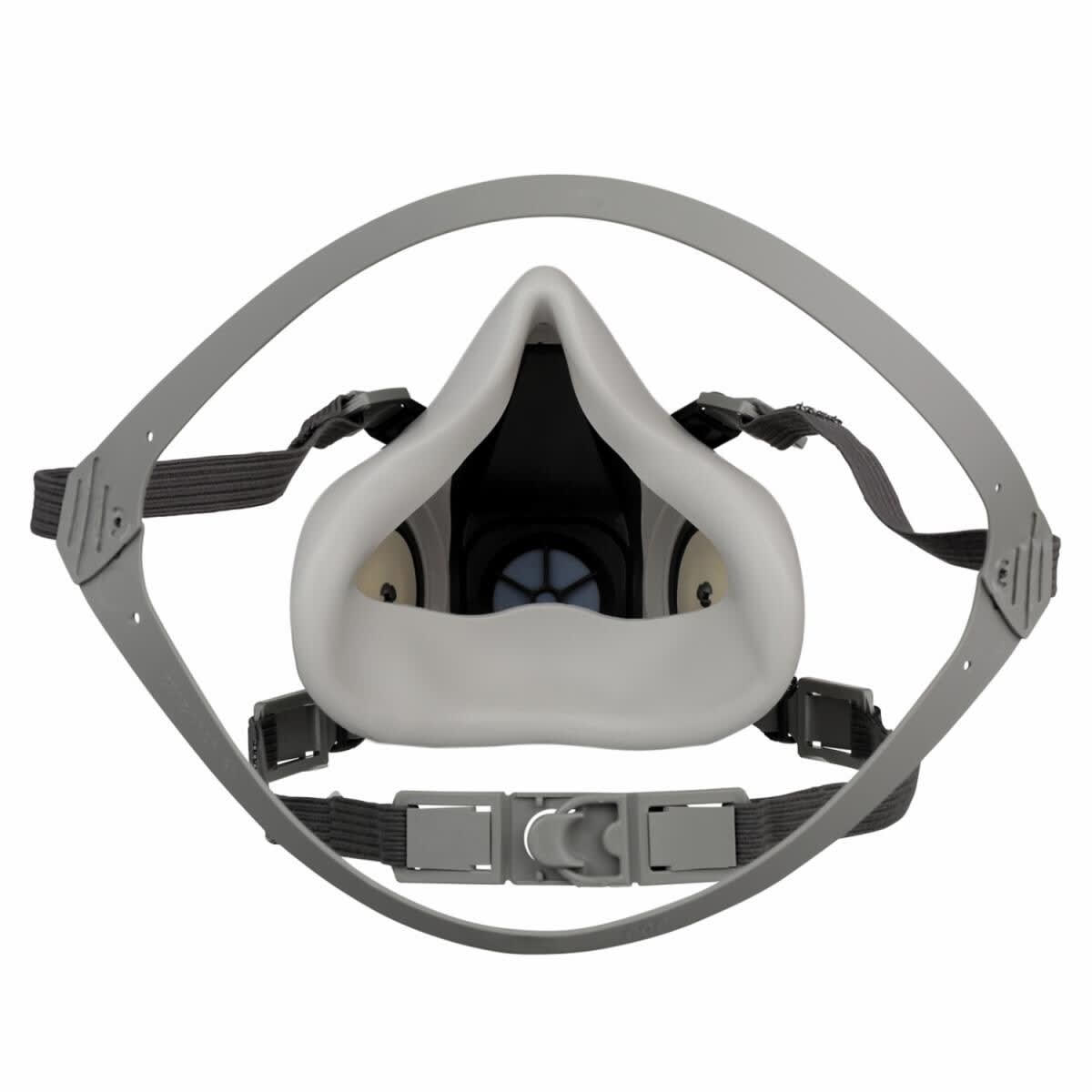 Фильтрующая полумаска FFP2 для покраски, защиты от аэрозоля 3M 6100 (S)