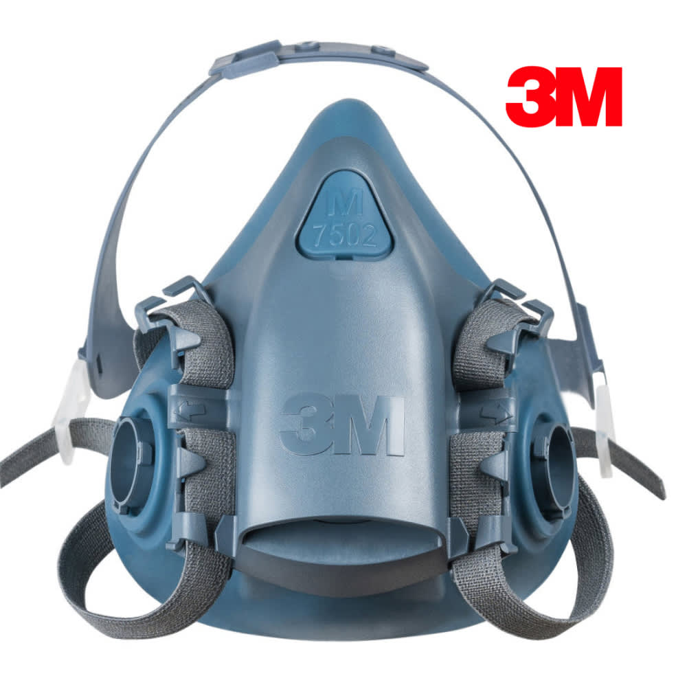 Профессиональная маска (полумаска) FFP3 от угарного газа 3M 7502 (M)