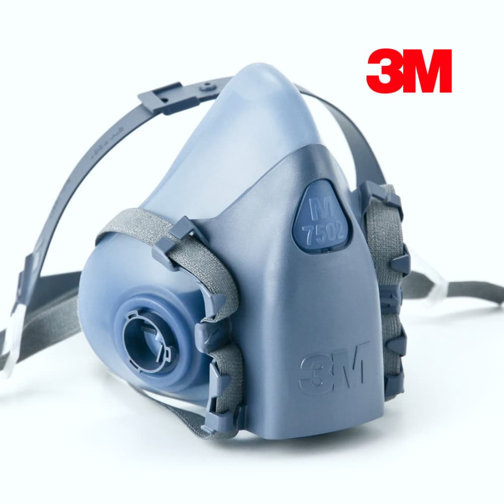 Профессиональная маска (полумаска) FFP3 от угарного газа 3M 7502 (M)