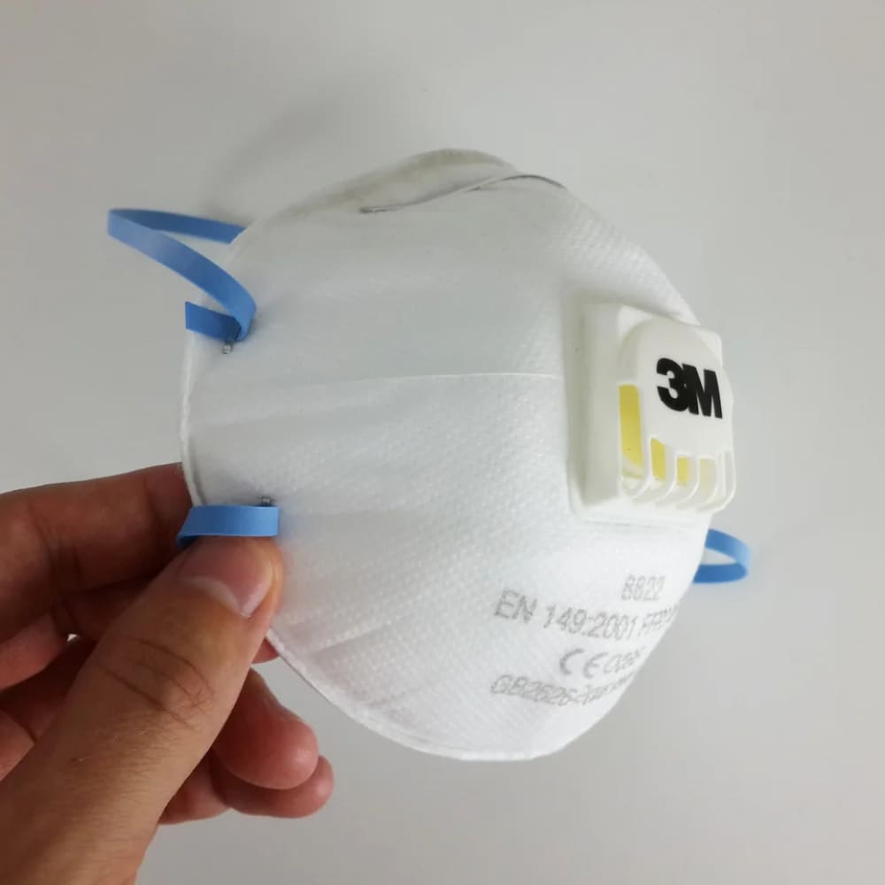 Профессиональный защитный респиратор (полумаска) класса FFP2 (NR D) 3M 8822