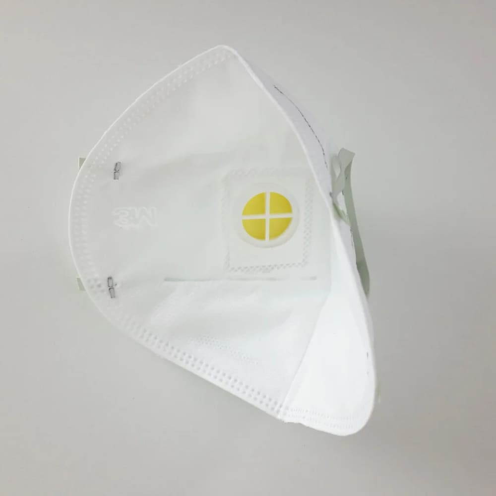 Фильтрующий строительный респиратор (полумаска) KN90 с защитой от пыли 3M 9001 V