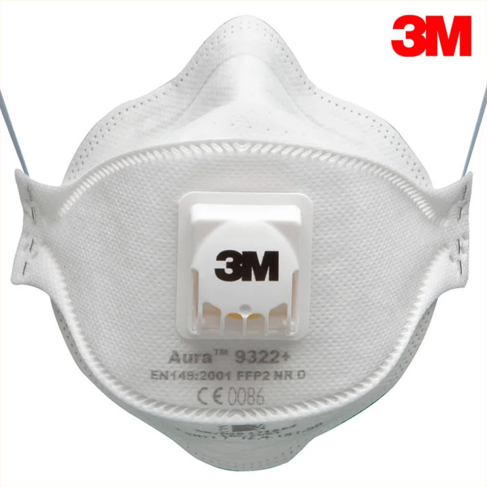 Противоаэрозольный респиратор химической защиты FFP2 3M Aura 9322+