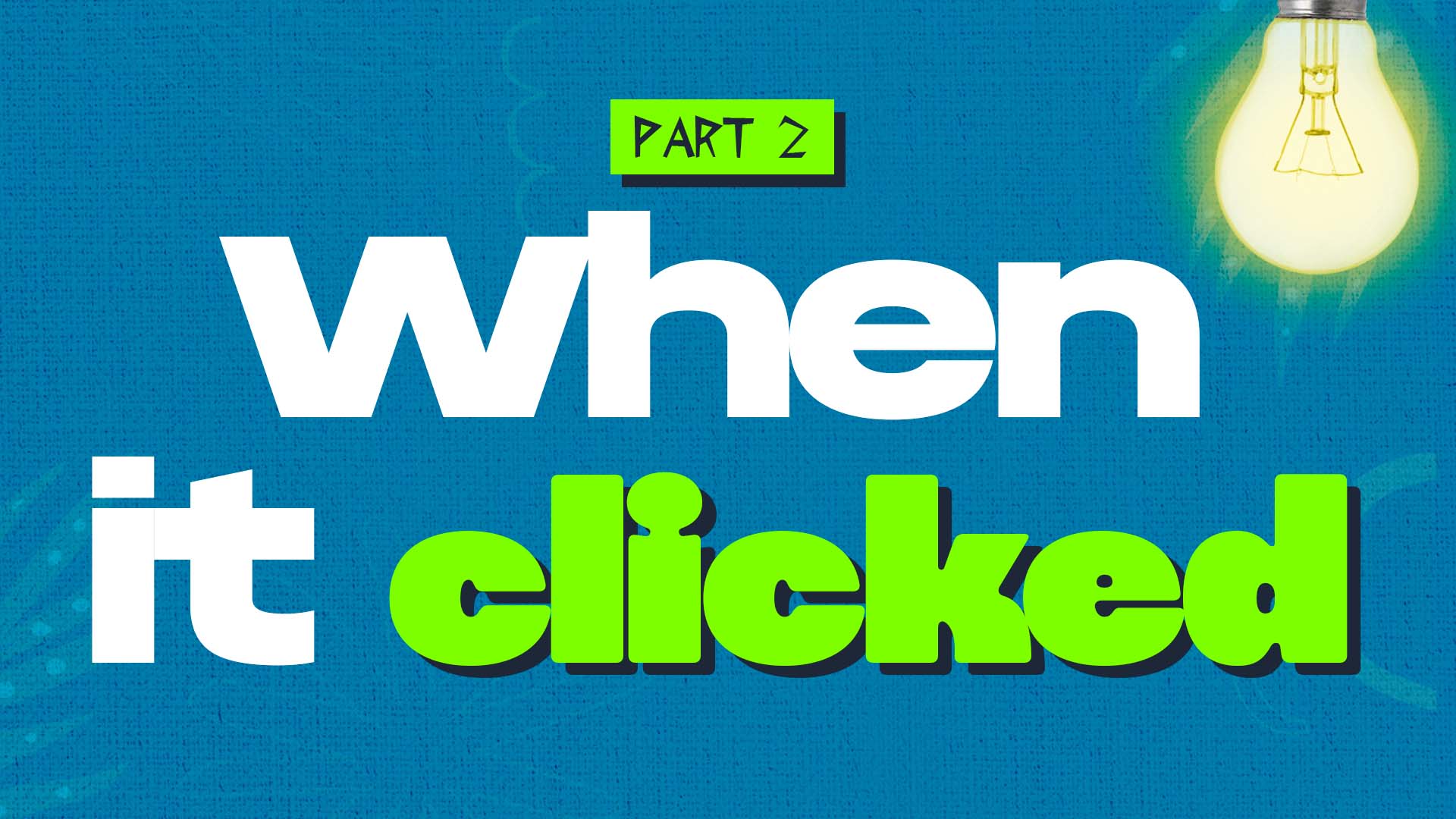 What I Finally Understood About Graphic Design