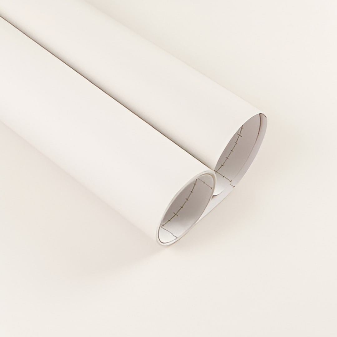 Matte Silk Ivory Vinyl Film Wrap    