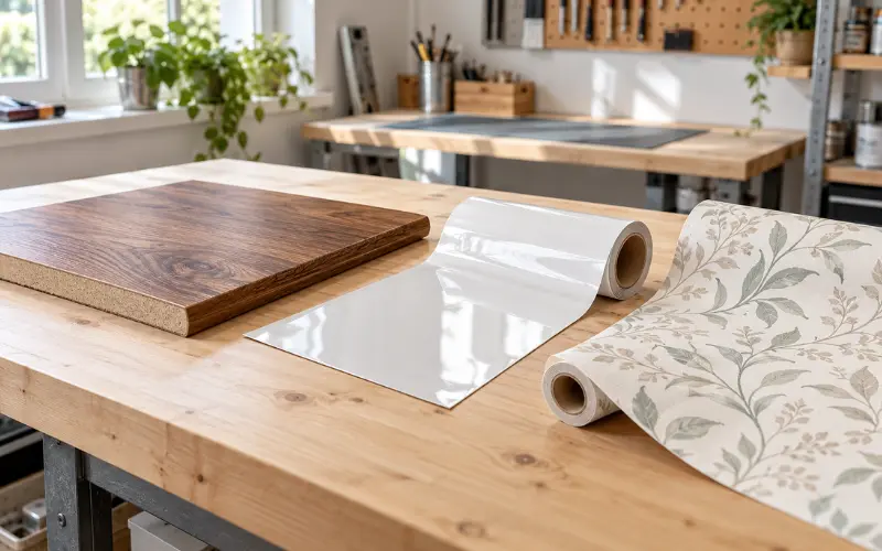 Interior Film vs Contact Paper vs Wallpaper