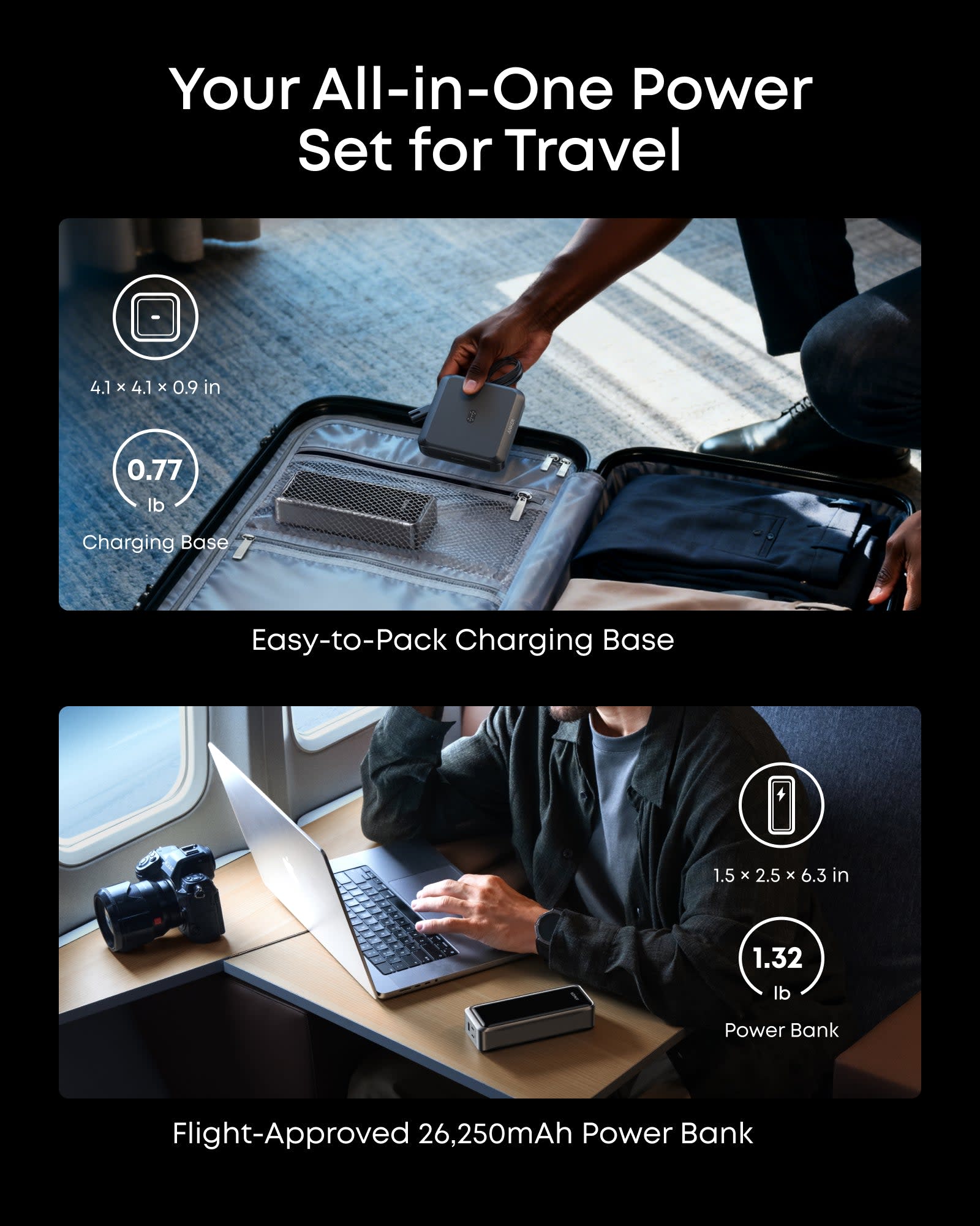 Anker Prime Power Bank (26K, 300W) with Charging Base image 10 6
