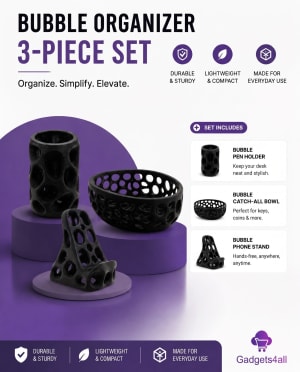 BUBBLE DESK SET (3-PIECE)