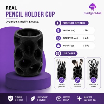 BUBBLE PEN & PENCIL HOLDER