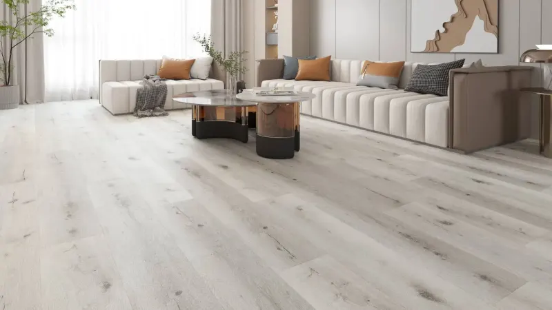 Vinyl click flooring installation