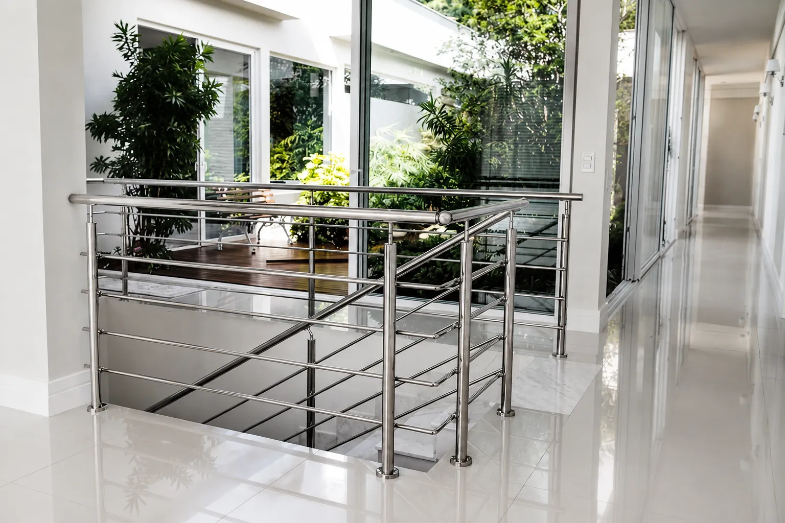 Corrimões inox