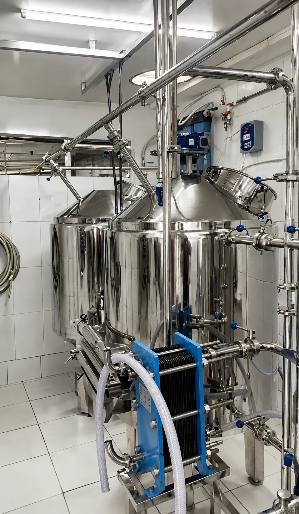 Tanques em aço inox para cervejarias e laticínios