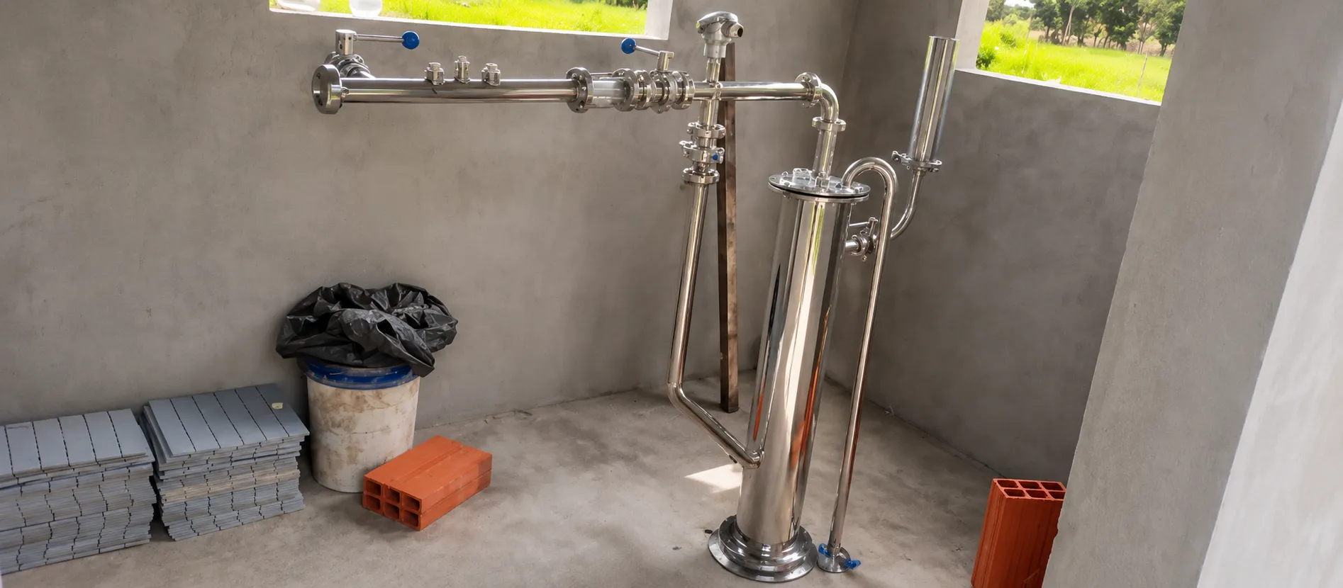 Cavalete de extração para água mineral — foto 1