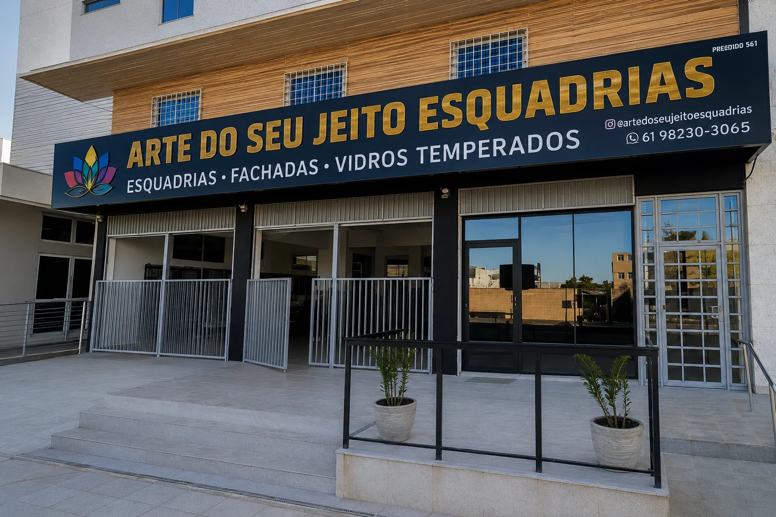 Loja da Arte do Seu Jeito Esquadrias em Brasília — foto 1