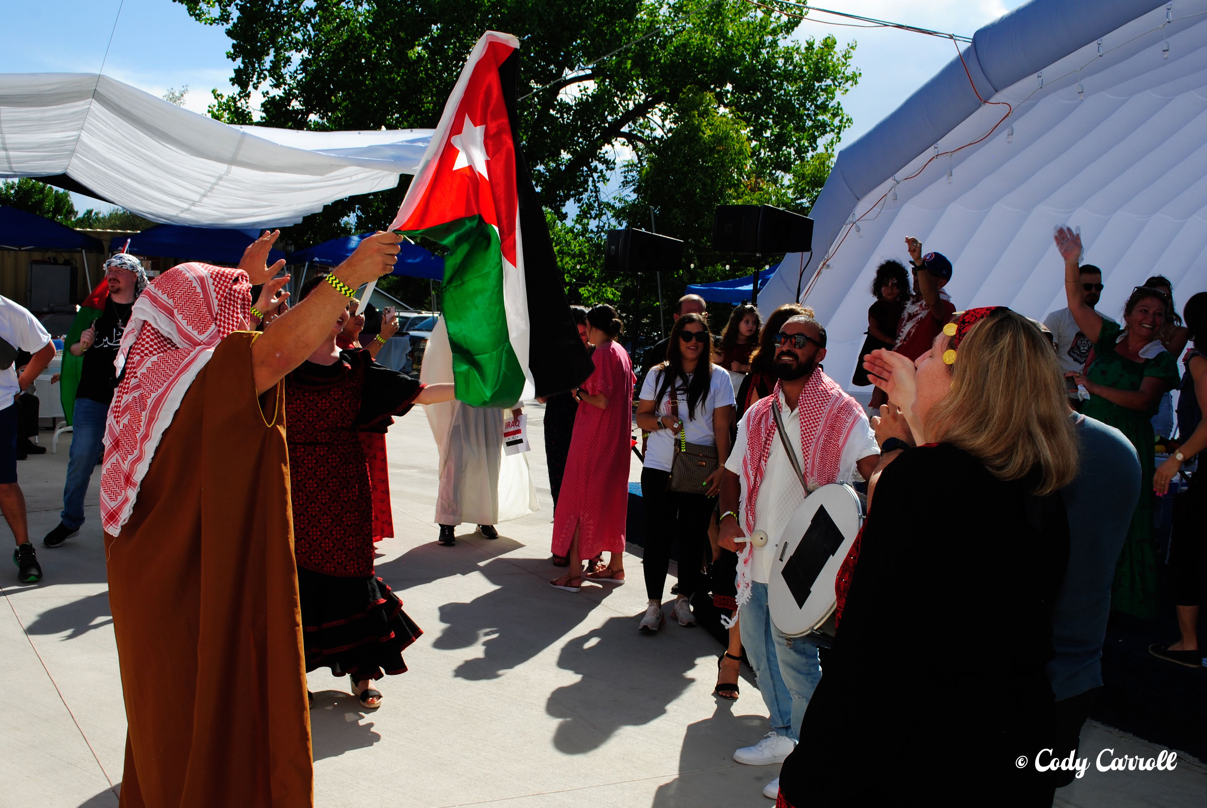 Guests at the Mediterranean Festival