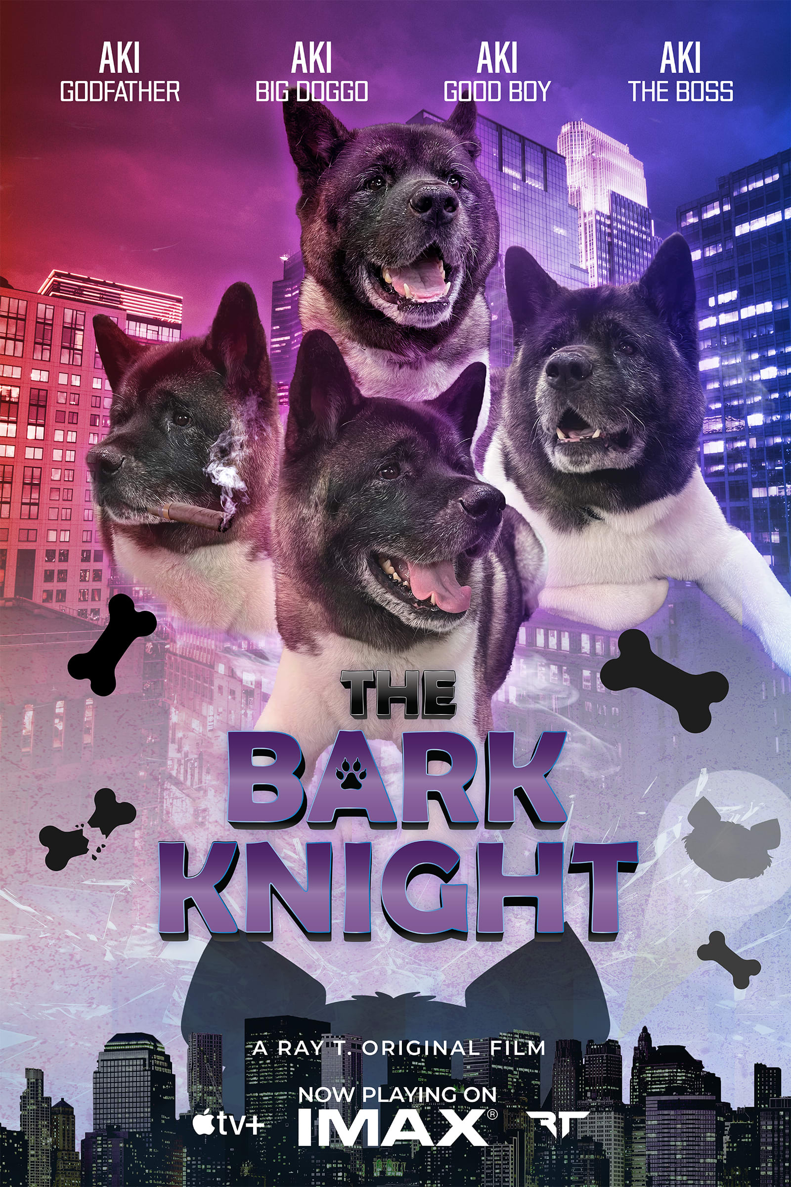 The Bark Knight movie poster