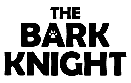 The Bark Knight logo outline
