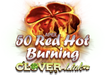 50 Red Hot Burning Clover Link - greentube