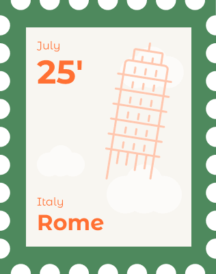 Rome Stamp