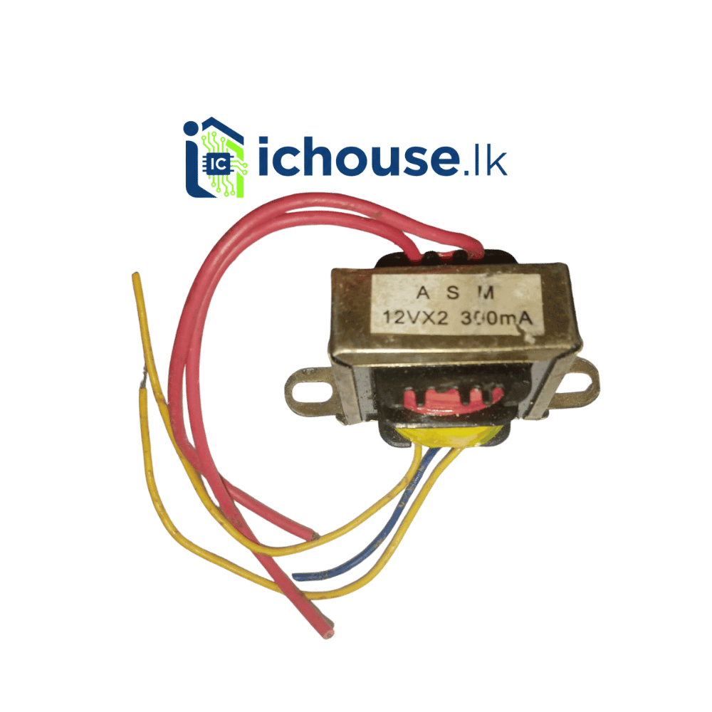 12V x2 300mA Step Down Transformer – AC 230V to Dual 12V Power Supply Transformer - Buy in Sri Lanka | Pubudu Electronics