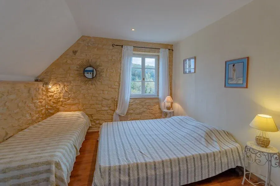 Chambre 2 du gîte Fenelon