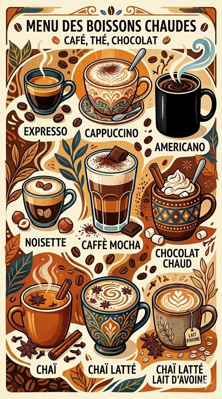 Boissons chaudes Coffee Chevy Shop & Coffee Truck