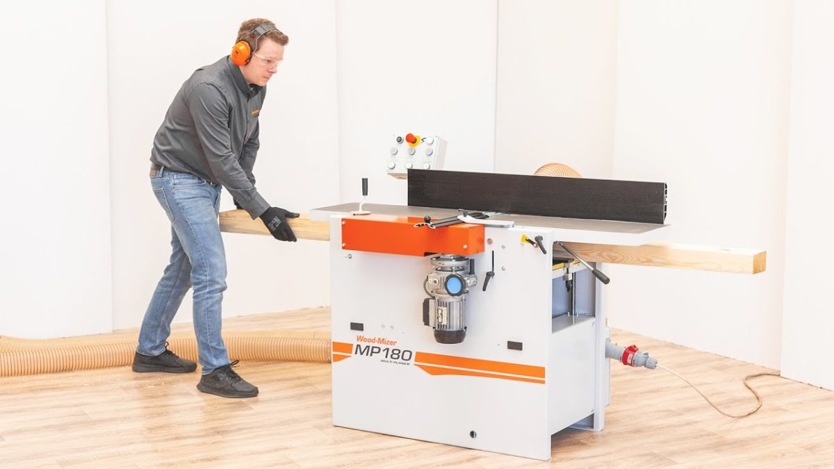 MP180 Jointer Planer Moulder Portable Sawmills & Wood Processing Equipment