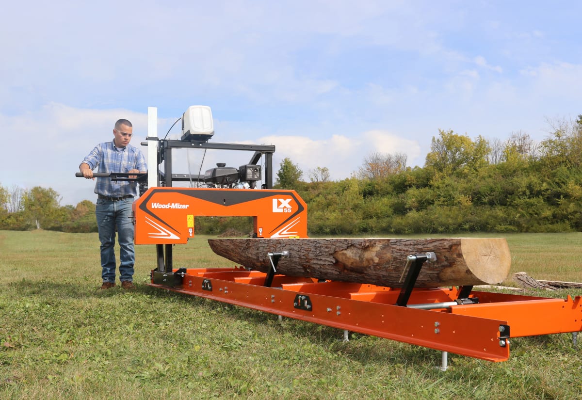 Lx55 on sale portable sawmill