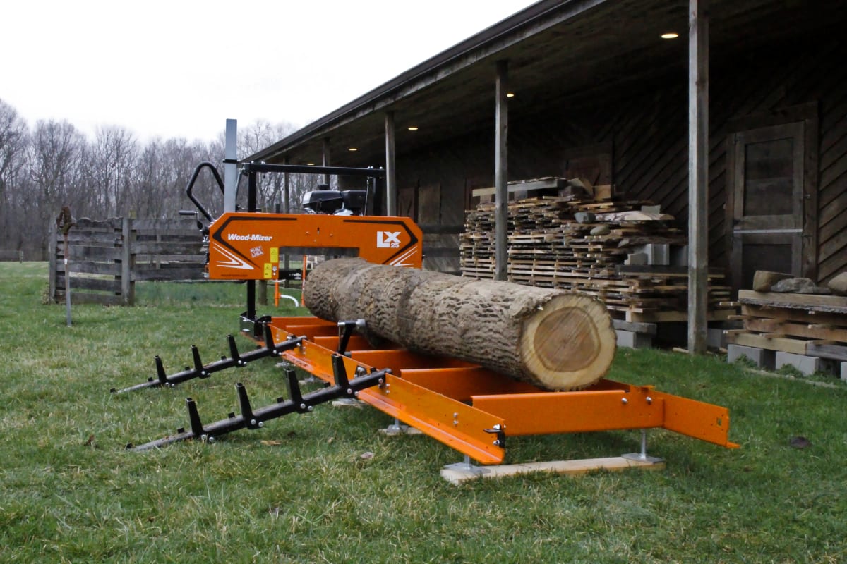 Lx25 sawmill outlet