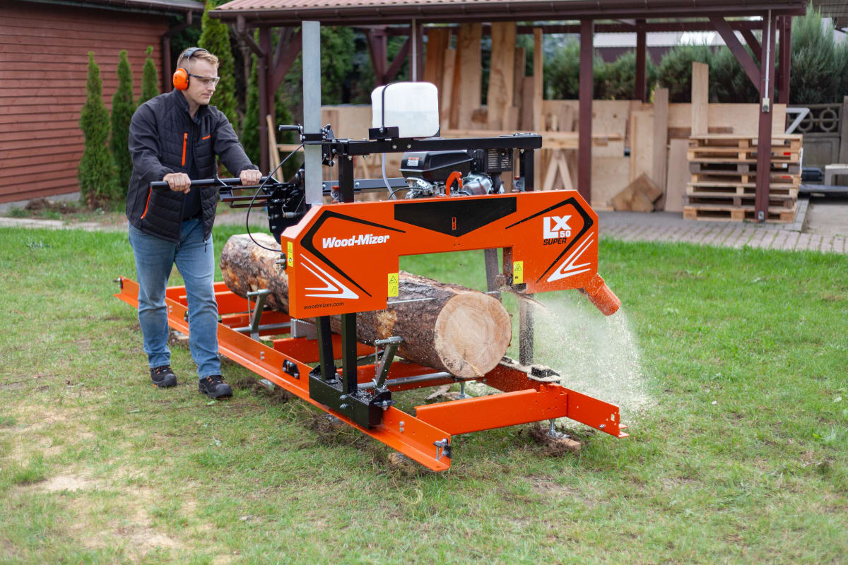 LX50SUPER Portable Sawmill Portable Sawmills & Wood Processing Equipment