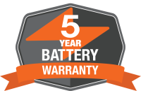 5-Year Warranty