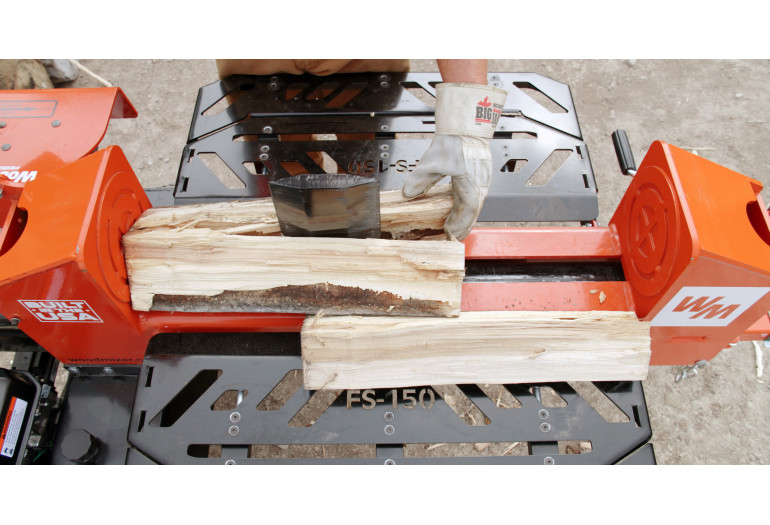 WoodMizer Introduces FS150 Dual Action 20 Ton Log Splitter