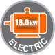 18.6kW electric hydraulic sawmill