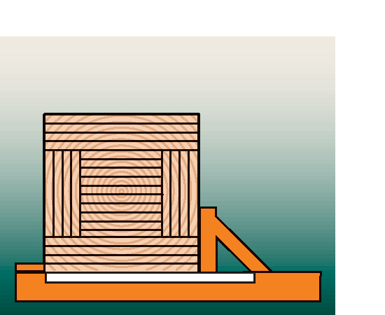 Rotate the cant to produce the maximum amount of lumber.